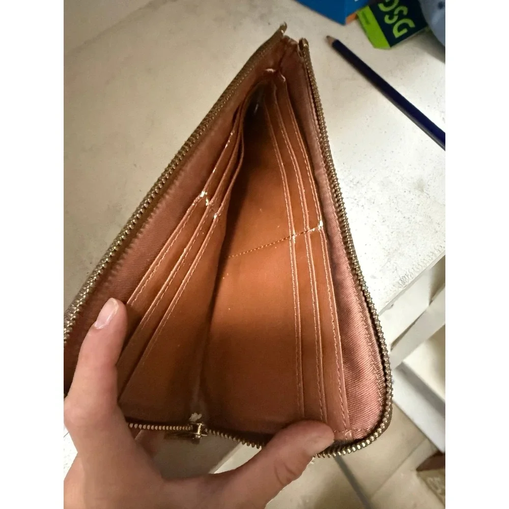 Fossil leather wallet